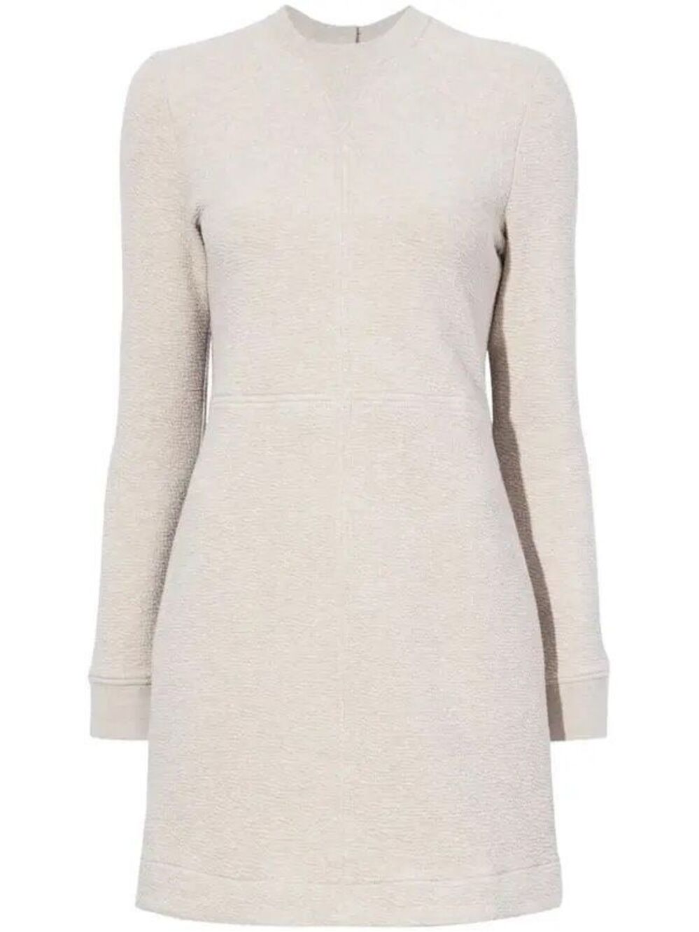Proenza Schouler $395 White Label Apollo Mini Dress oatmeal knit tan XXS NEW